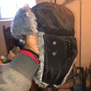Fur bluetooth paired hat